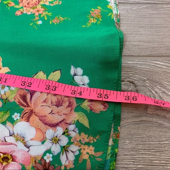 NWOT ASOS flutter sleeve mini dress floral print - Picture 7 of 10